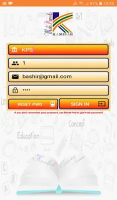 SCHOOL LMS android App screenshot 0